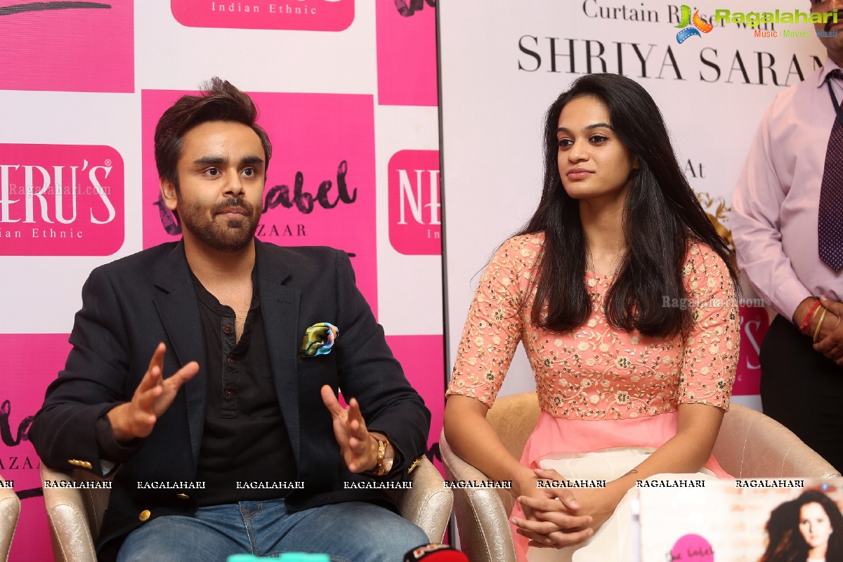 Curtain Raiser of The Label Bazaar by Shriya Saran, Hyderabad