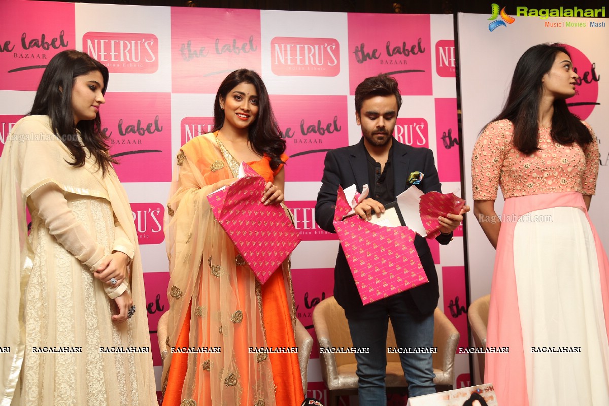 Curtain Raiser of The Label Bazaar by Shriya Saran, Hyderabad