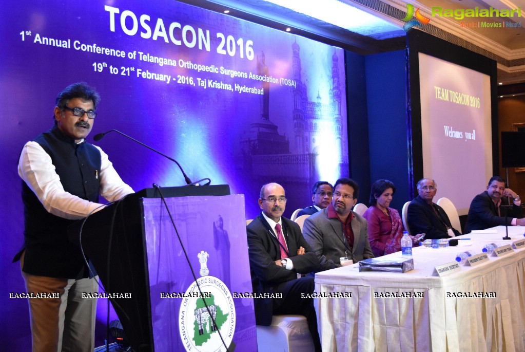 TOSA - Telangana Orthopaedic Surgeon's Association First Annual Conference 2016