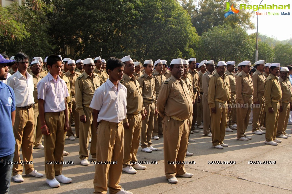 Tree Plantation Drive at Gandhi Hospital by Mayor Bonthu Rammohan