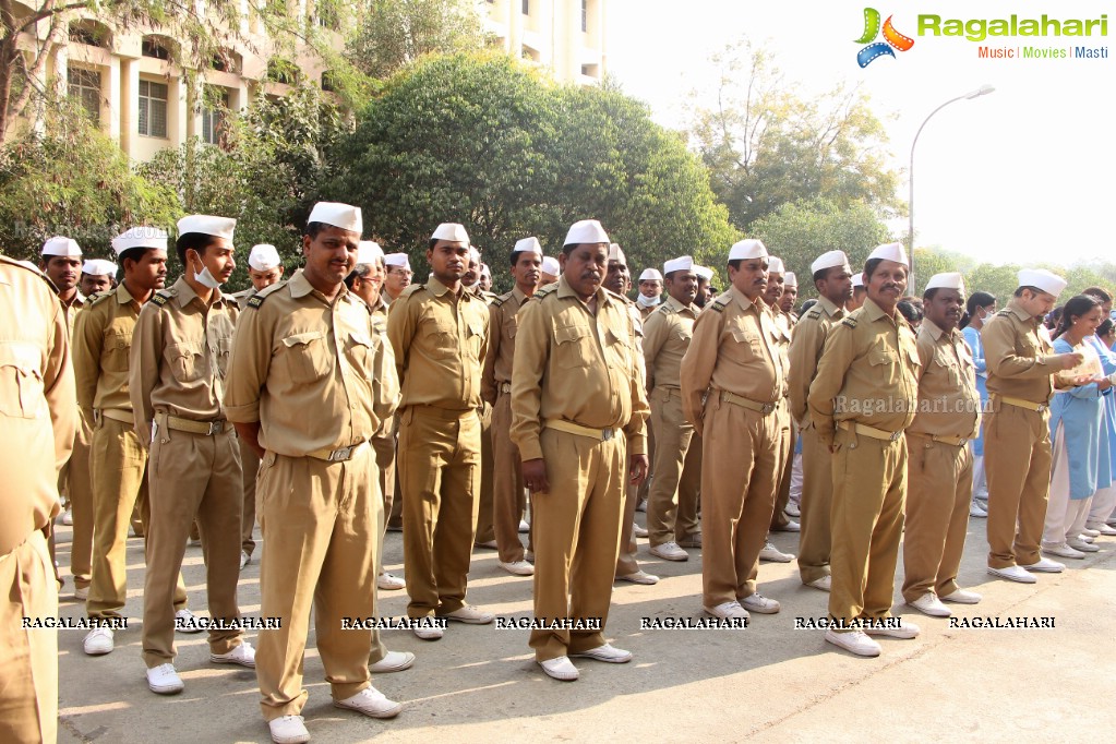 Tree Plantation Drive at Gandhi Hospital by Mayor Bonthu Rammohan