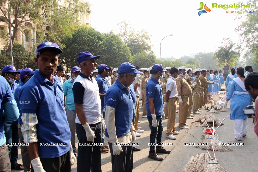 Tree Plantation Drive at Gandhi Hospital by Mayor Bonthu Rammohan