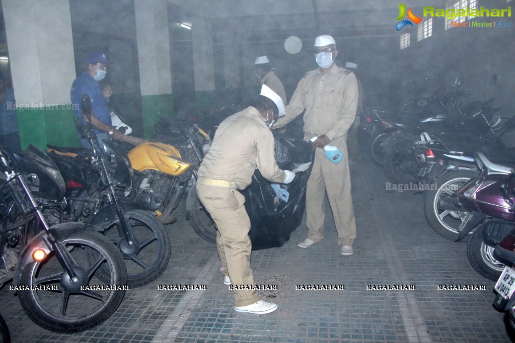 Tree Plantation Drive at Gandhi Hospital by Mayor Bonthu Rammohan