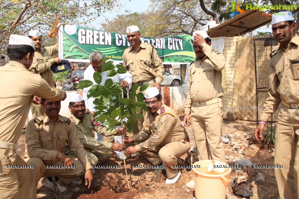 Tree Plantation Drive at Gandhi Hospital by Mayor Bonthu Rammohan