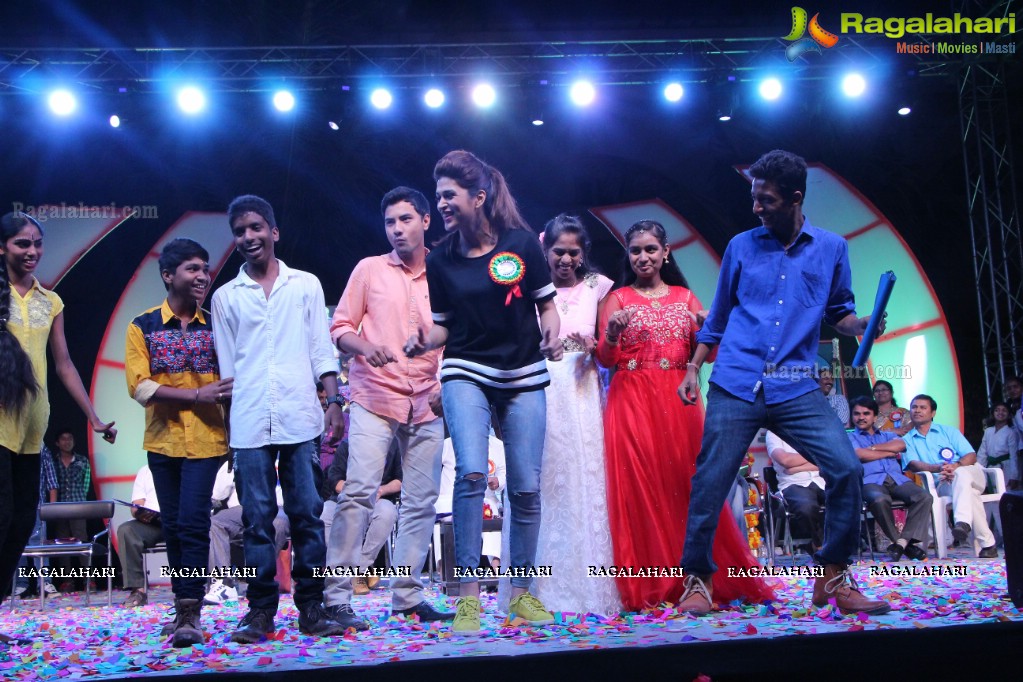 Guntur Talkies Team at TRR High School Anniversary Celebrations