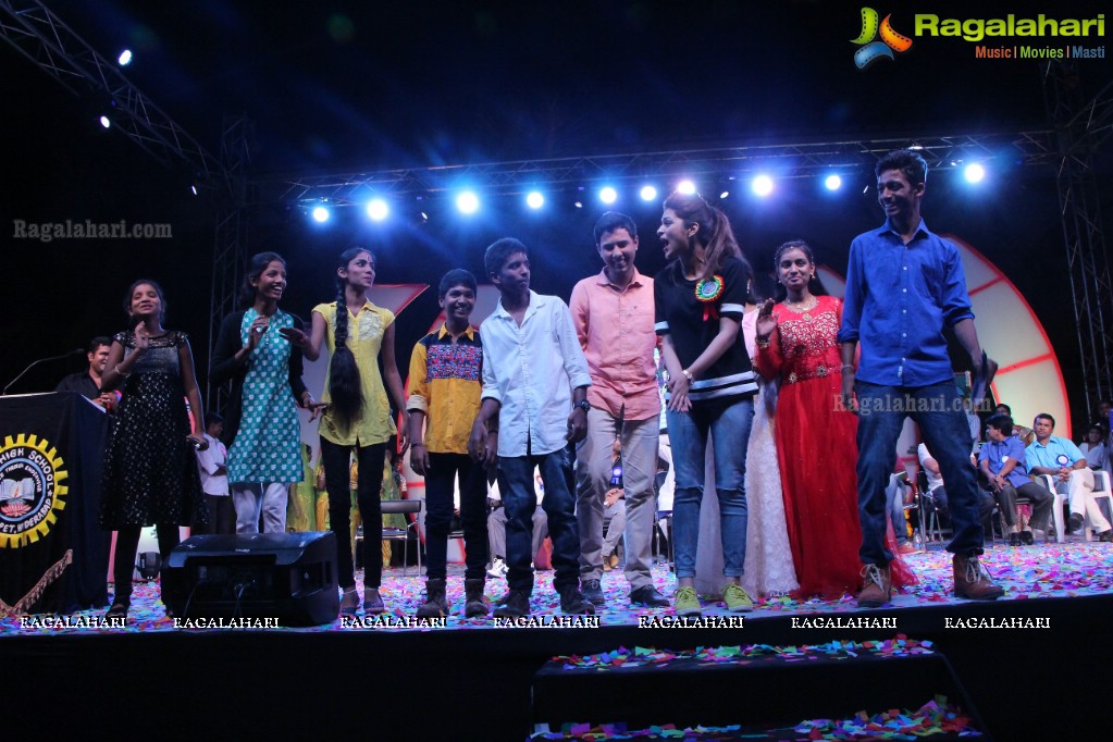 Guntur Talkies Team at TRR High School Anniversary Celebrations