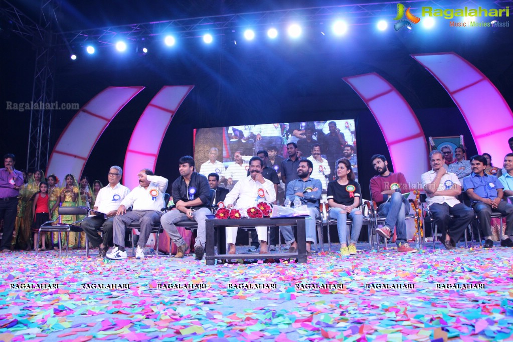 Guntur Talkies Team at TRR High School Anniversary Celebrations