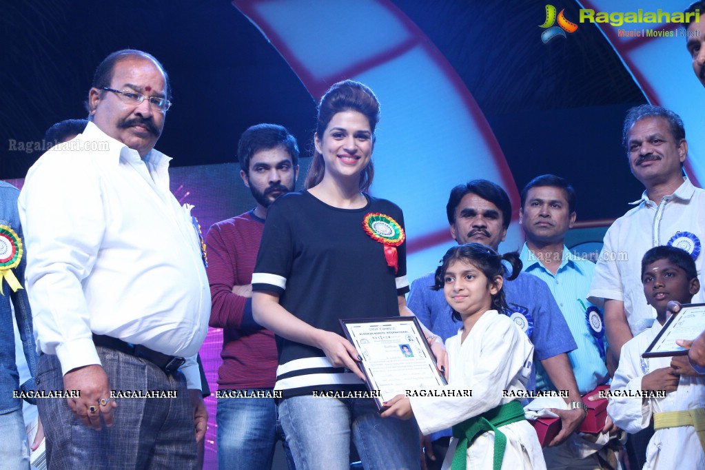 Guntur Talkies Team at TRR High School Anniversary Celebrations