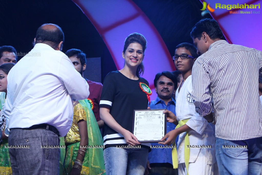 Guntur Talkies Team at TRR High School Anniversary Celebrations