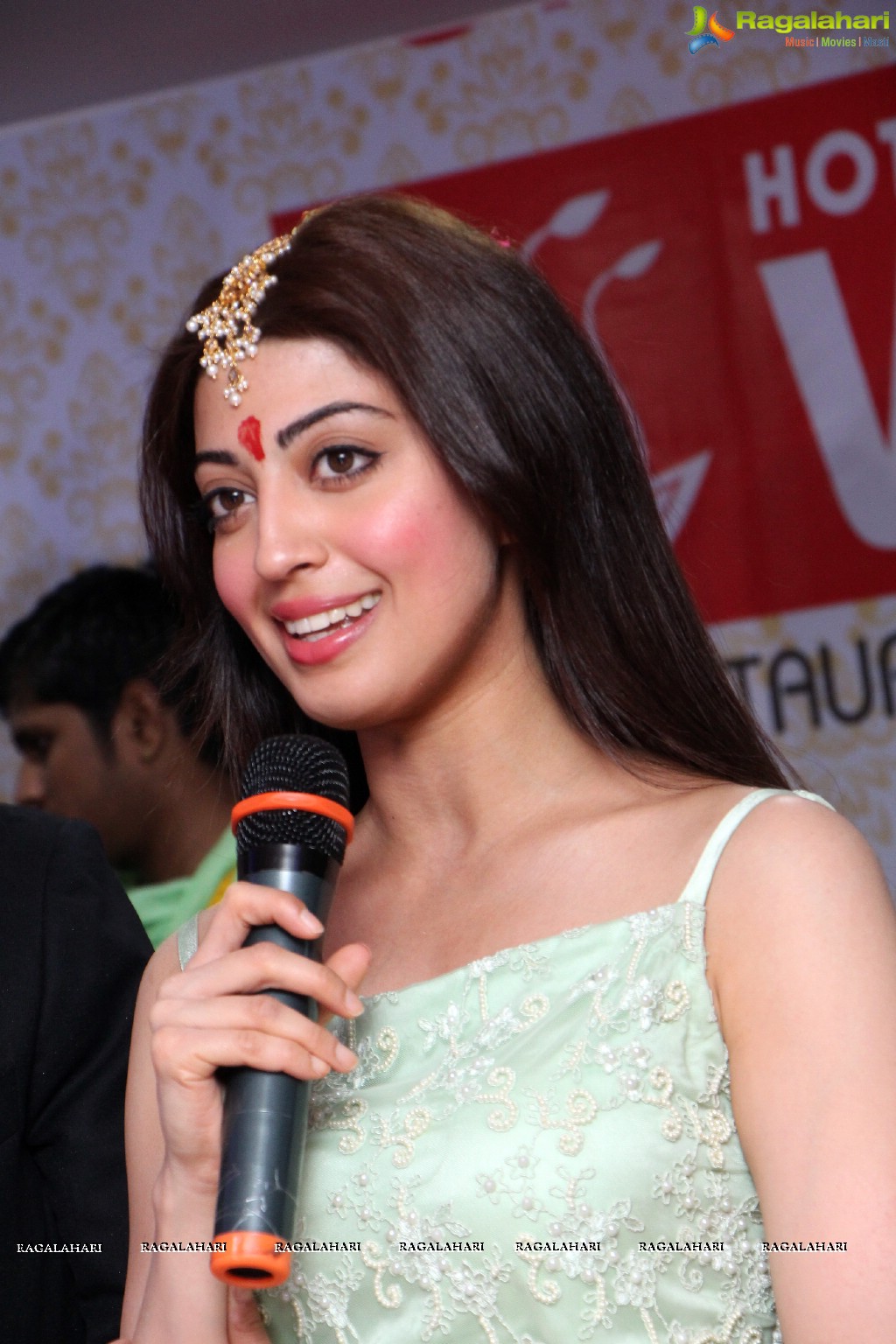 Pranitha Subhash launches Vaibhav Restaurant in Hyderabad