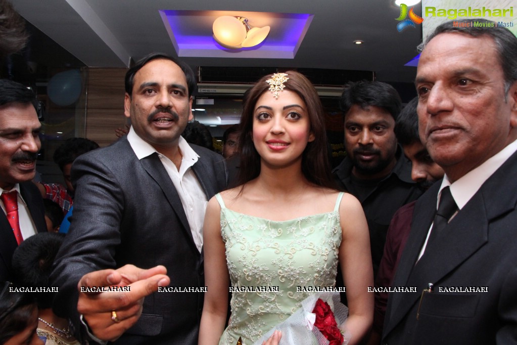 Pranitha Subhash launches Vaibhav Restaurant in Hyderabad