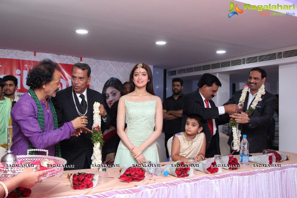 Pranitha Subhash launches Vaibhav Restaurant in Hyderabad