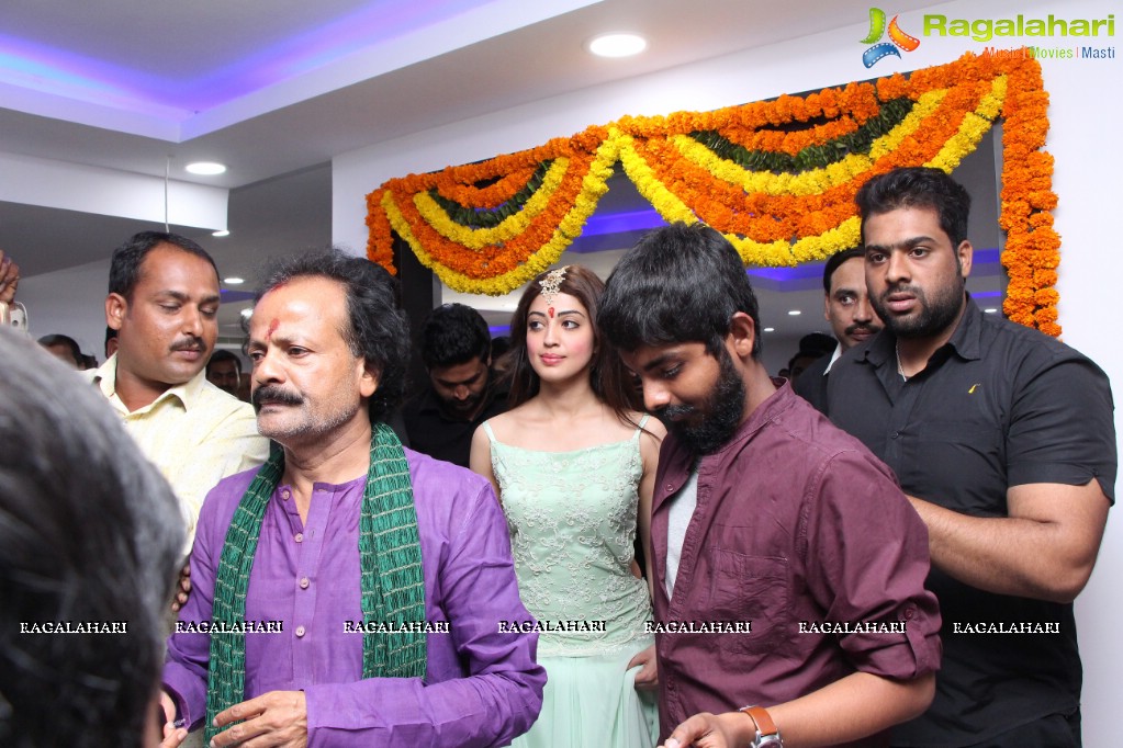 Pranitha Subhash launches Vaibhav Restaurant in Hyderabad