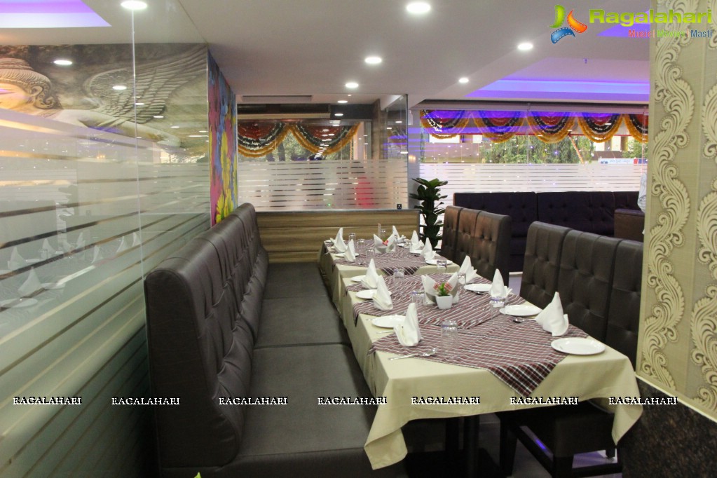 Pranitha Subhash launches Vaibhav Restaurant in Hyderabad