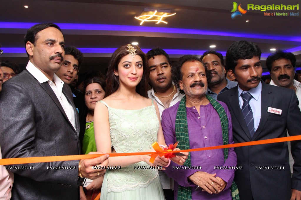 Pranitha Subhash launches Vaibhav Restaurant in Hyderabad