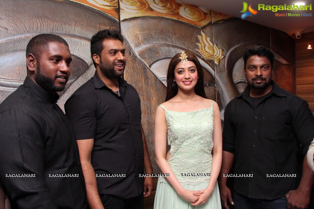 Pranitha Subhash launches Vaibhav Restaurant in Hyderabad