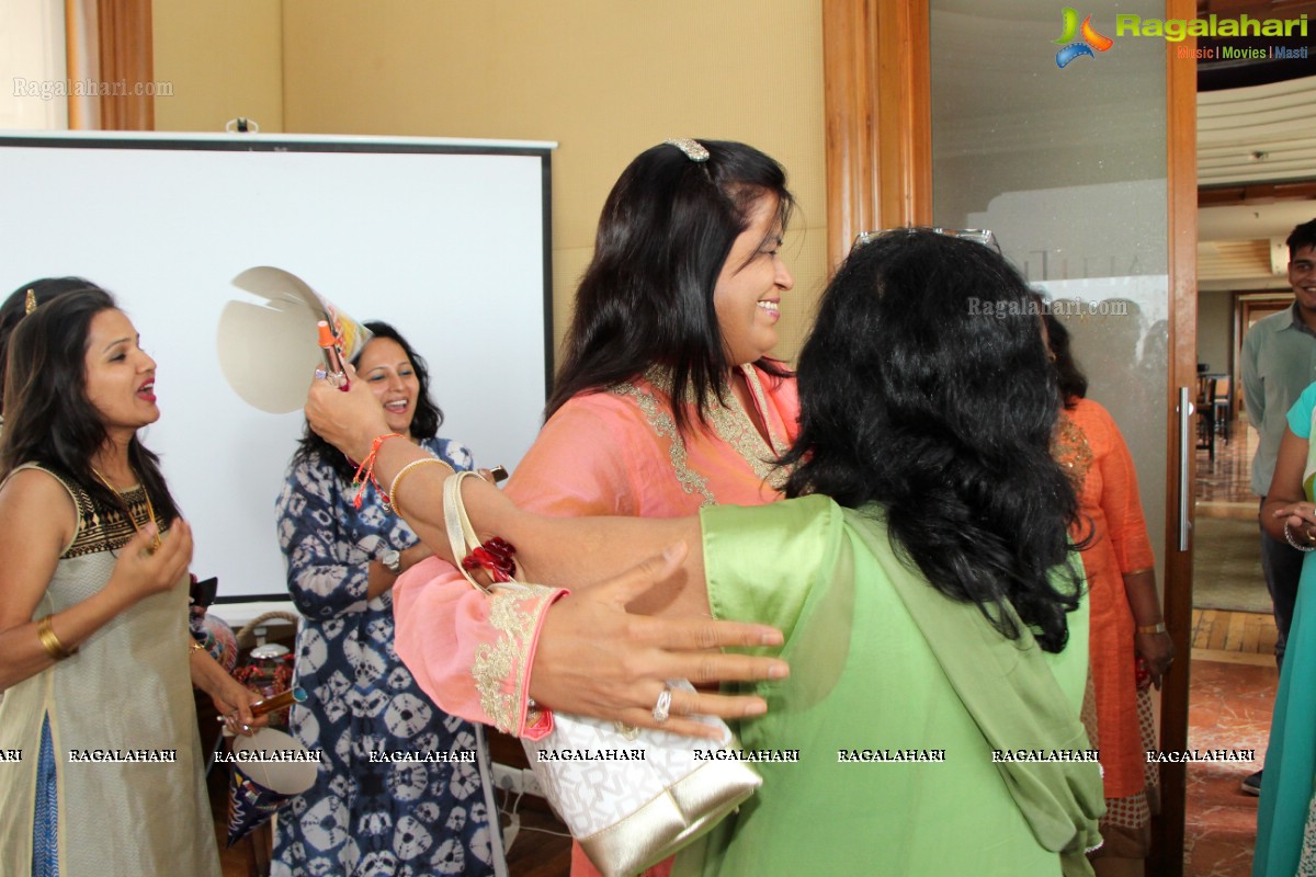Surprise 50th Birthday Party of Ashmita Karnani's Aunt Veena Karnani at Hotel Marriott, Hyderabad