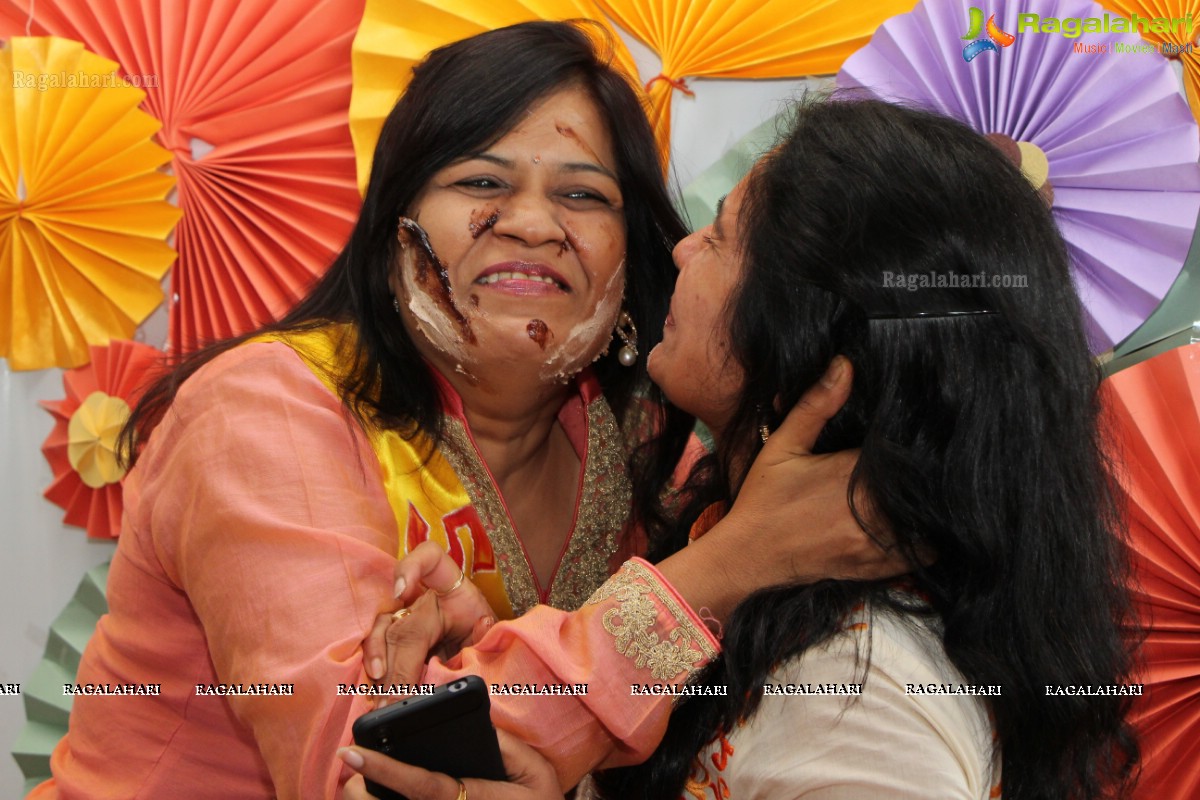 Surprise 50th Birthday Party of Ashmita Karnani's Aunt Veena Karnani at Hotel Marriott, Hyderabad