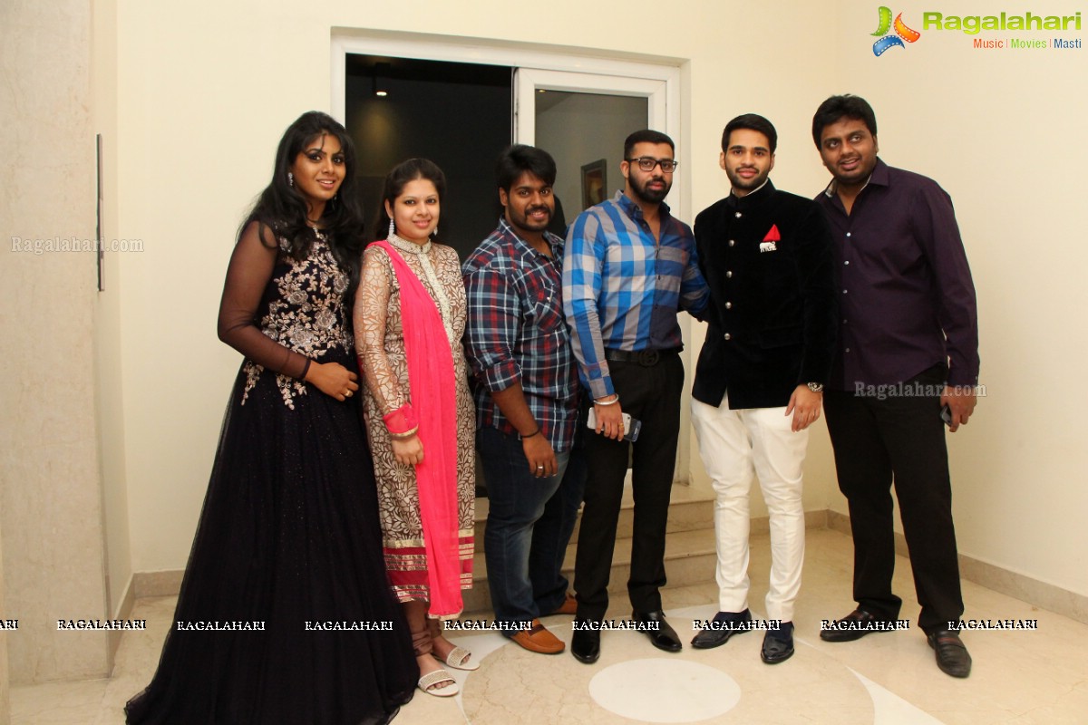 Vinayak and Veena Pre-Wedding Bash at Radisson Hyderabad