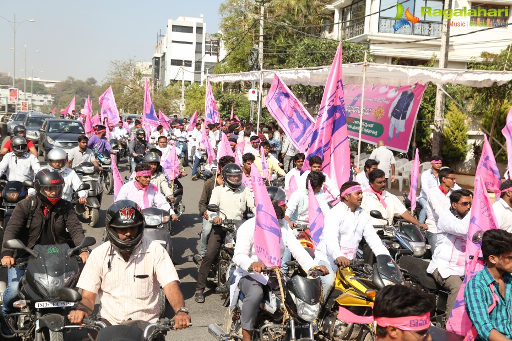 1000 Bike and 100 Car Rally by Telugu Film Industry Employees Federation