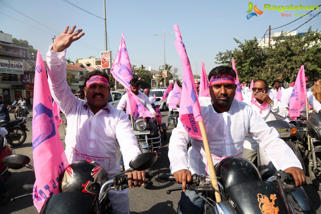 1000 Bike and 100 Car Rally by Telugu Film Industry Employees Federation