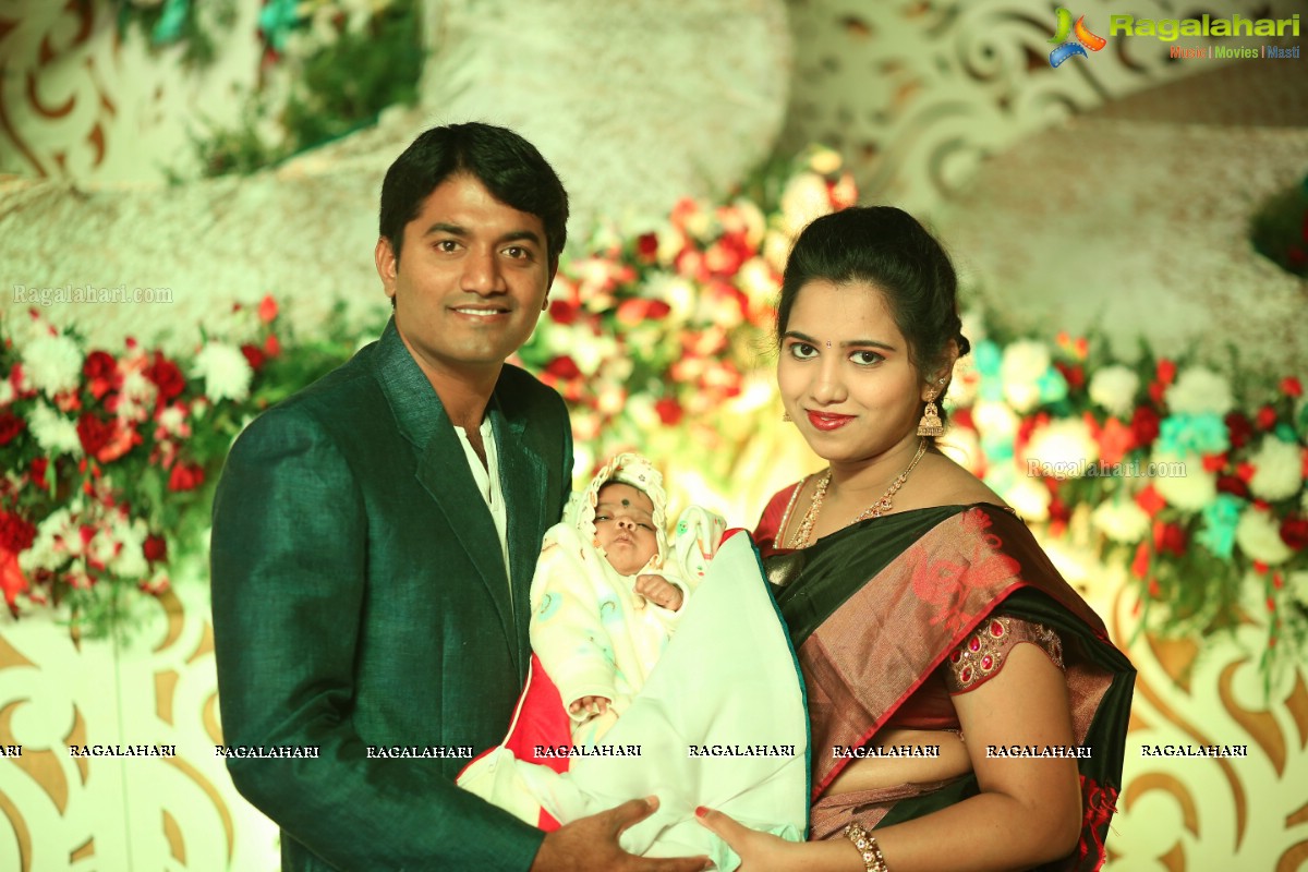 Grand Wedding Reception of Vishnu Vardhini and Anup Chand at D Lake View Resort, Hyderabad