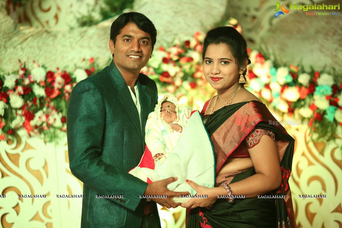 Grand Wedding Reception of Vishnu Vardhini and Anup Chand at D Lake View Resort, Hyderabad