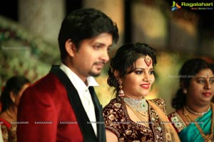 Vishnu Vardhini and Anup Chand Wedding