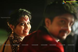 Vishnu Vardhini and Anup Chand Wedding