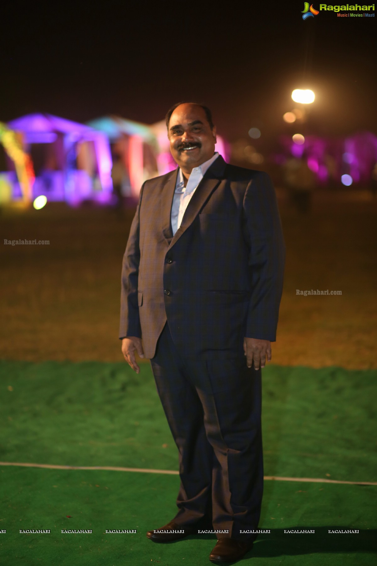 Grand Wedding Reception of Vishnu Vardhini and Anup Chand at D Lake View Resort, Hyderabad