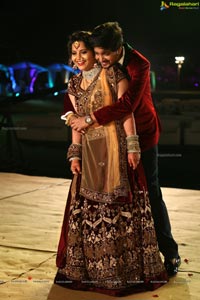 Vishnu Vardhini and Anup Chand Wedding