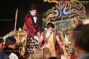 Vishnu Vardhini and Anup Chand Wedding