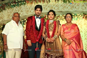 Vishnu Vardhini and Anup Chand Wedding