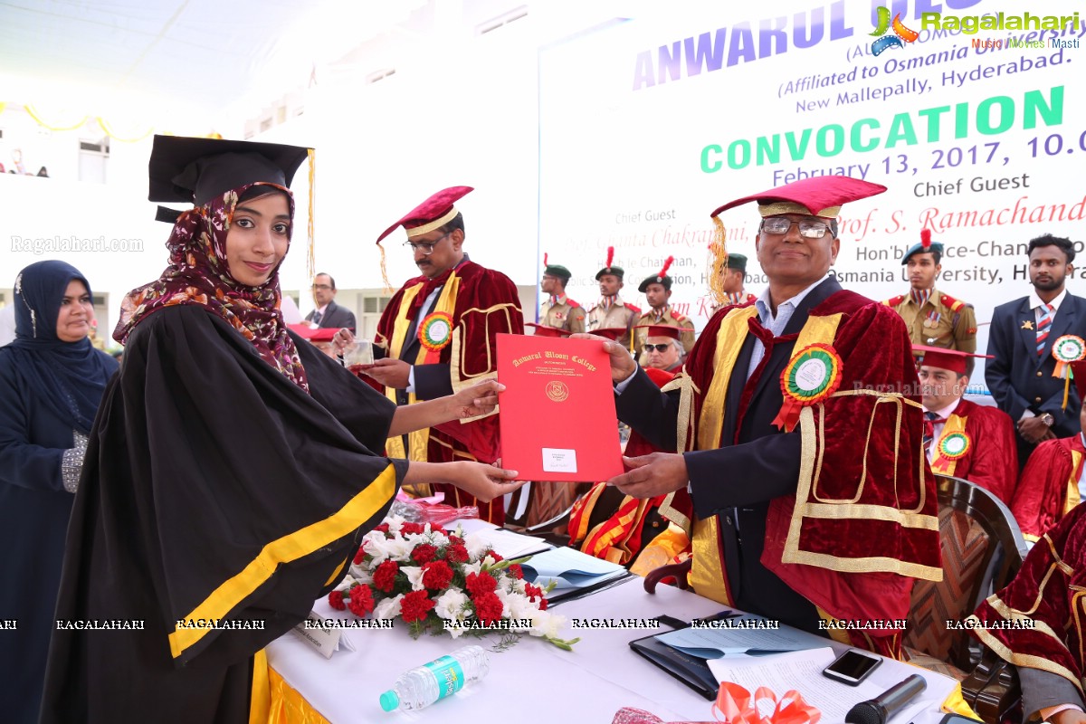 Grand Convocation Ceremony and 109 Years Celebrations at Anwarul Uloom College, New Mallepally, Hyderabad