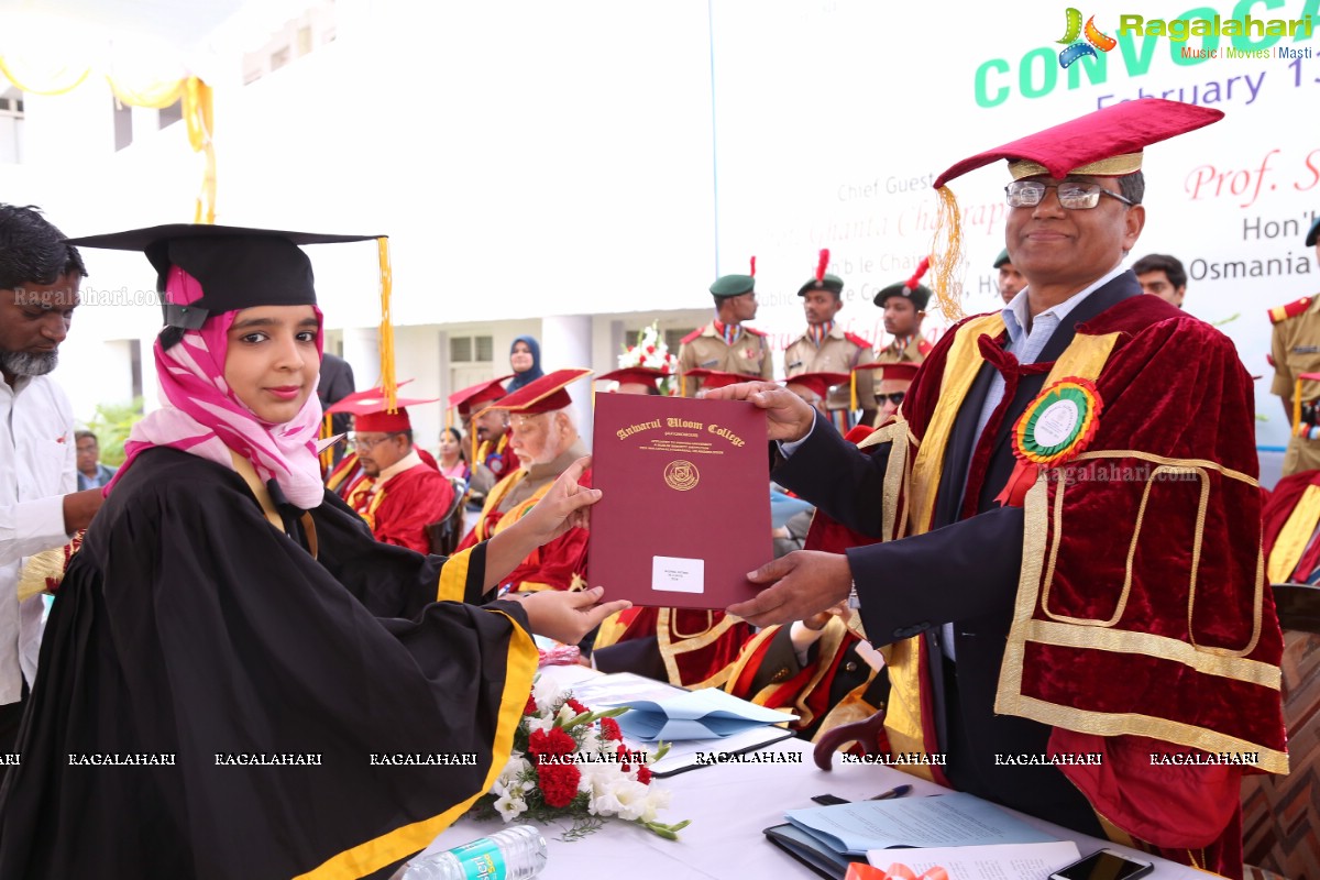 Grand Convocation Ceremony and 109 Years Celebrations at Anwarul Uloom College, New Mallepally, Hyderabad