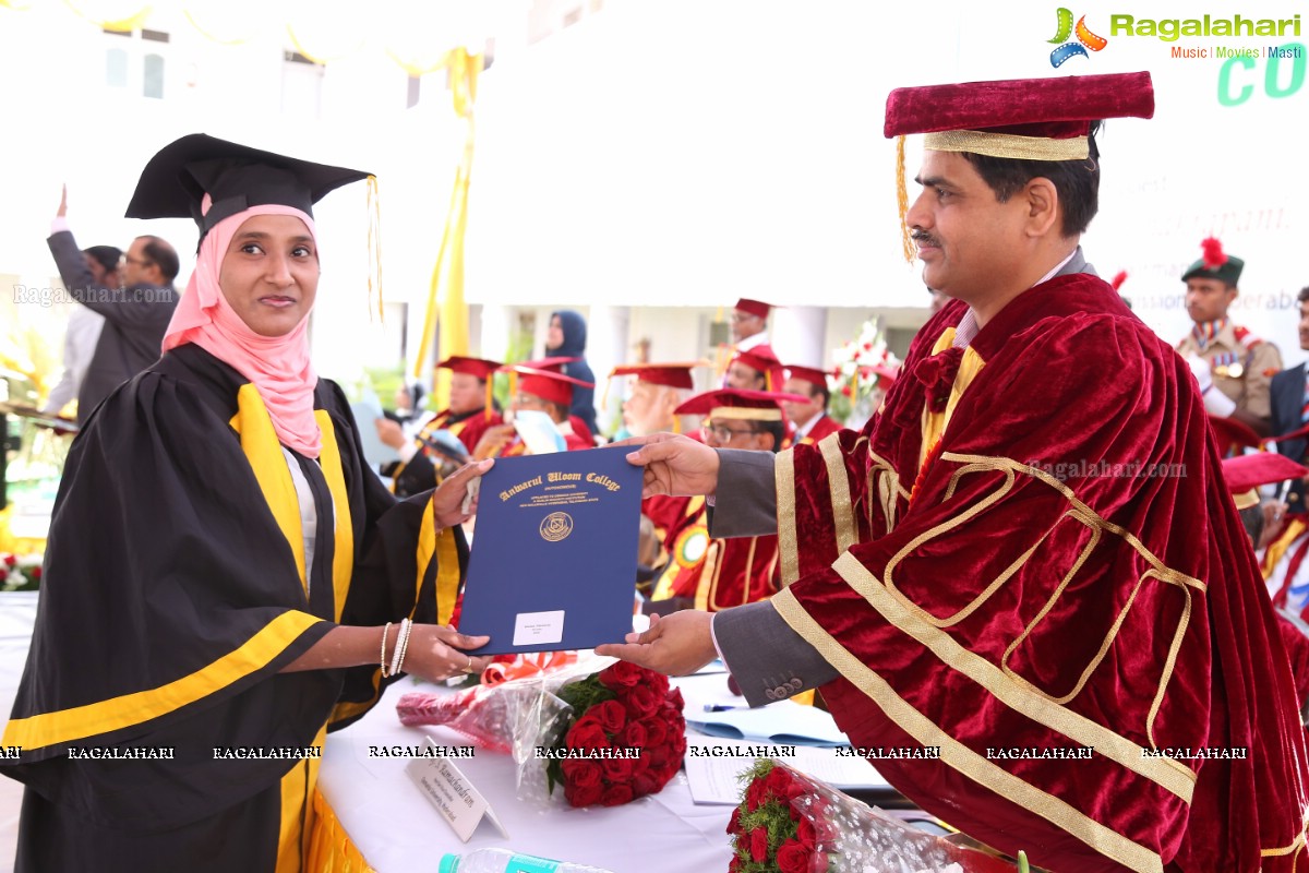 Grand Convocation Ceremony and 109 Years Celebrations at Anwarul Uloom College, New Mallepally, Hyderabad