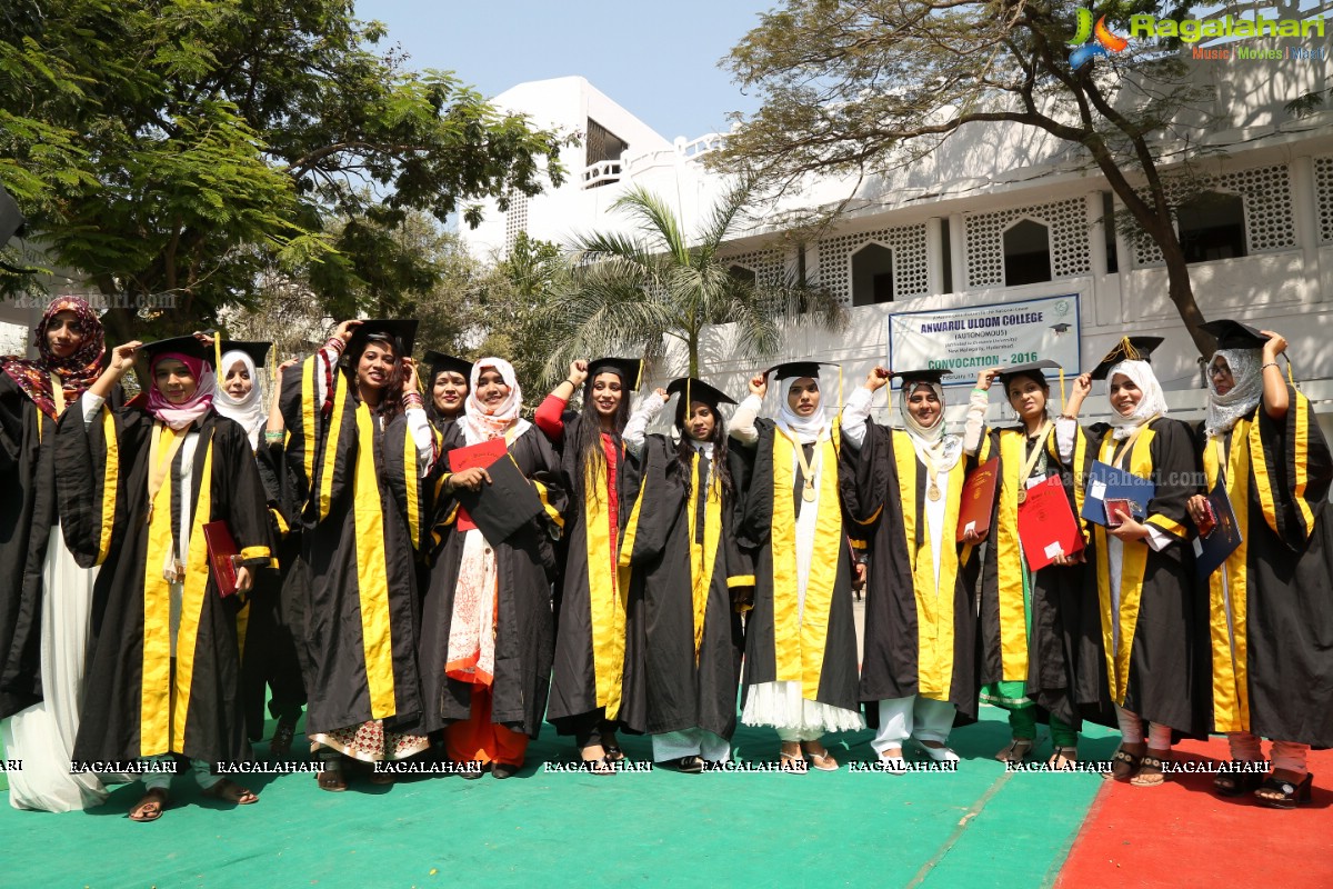 Grand Convocation Ceremony and 109 Years Celebrations at Anwarul Uloom College, New Mallepally, Hyderabad