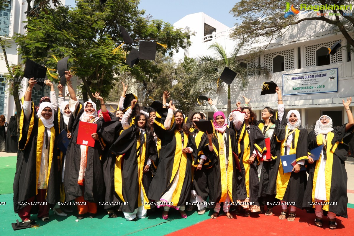 Grand Convocation Ceremony and 109 Years Celebrations at Anwarul Uloom College, New Mallepally, Hyderabad