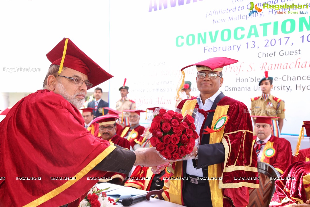 Grand Convocation Ceremony and 109 Years Celebrations at Anwarul Uloom College, New Mallepally, Hyderabad