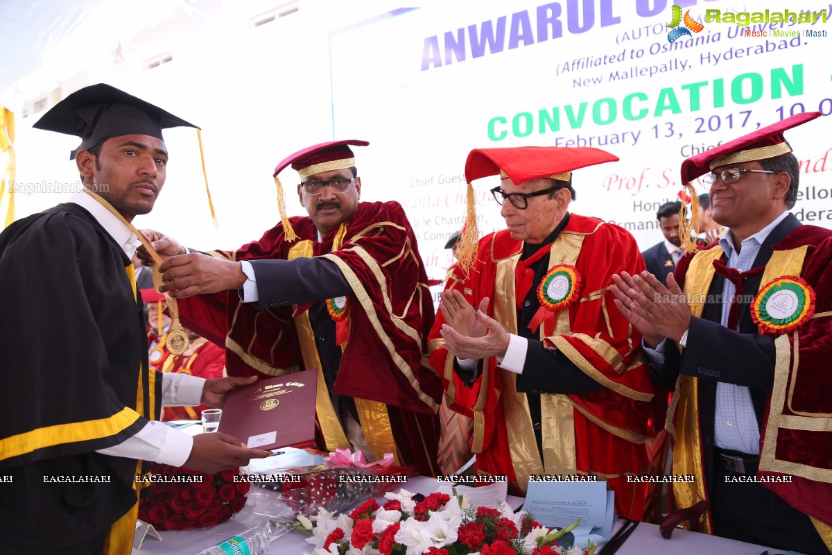 Grand Convocation Ceremony and 109 Years Celebrations at Anwarul Uloom College, New Mallepally, Hyderabad