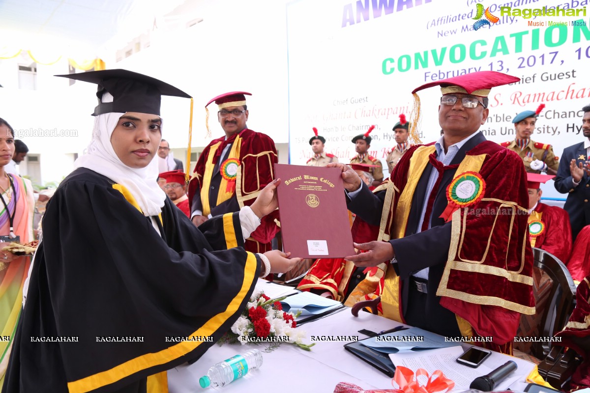 Grand Convocation Ceremony and 109 Years Celebrations at Anwarul Uloom College, New Mallepally, Hyderabad