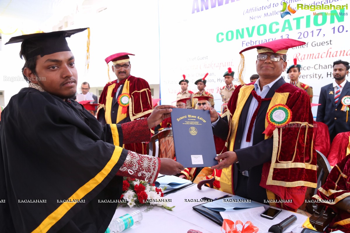 Grand Convocation Ceremony and 109 Years Celebrations at Anwarul Uloom College, New Mallepally, Hyderabad