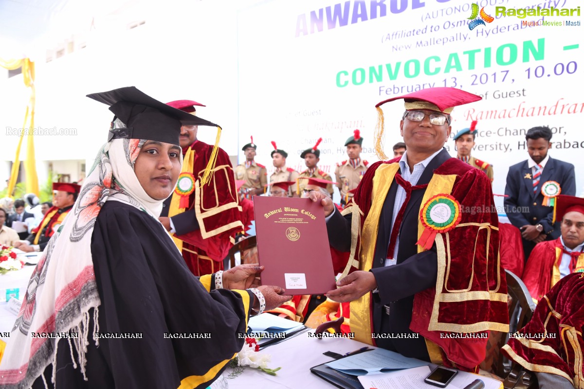 Grand Convocation Ceremony and 109 Years Celebrations at Anwarul Uloom College, New Mallepally, Hyderabad