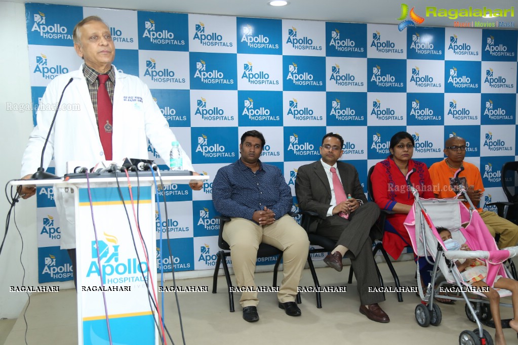 Apollo Hospitals Press Meet at Apollo Hospitals, Jubilee Hills, Hyderabad