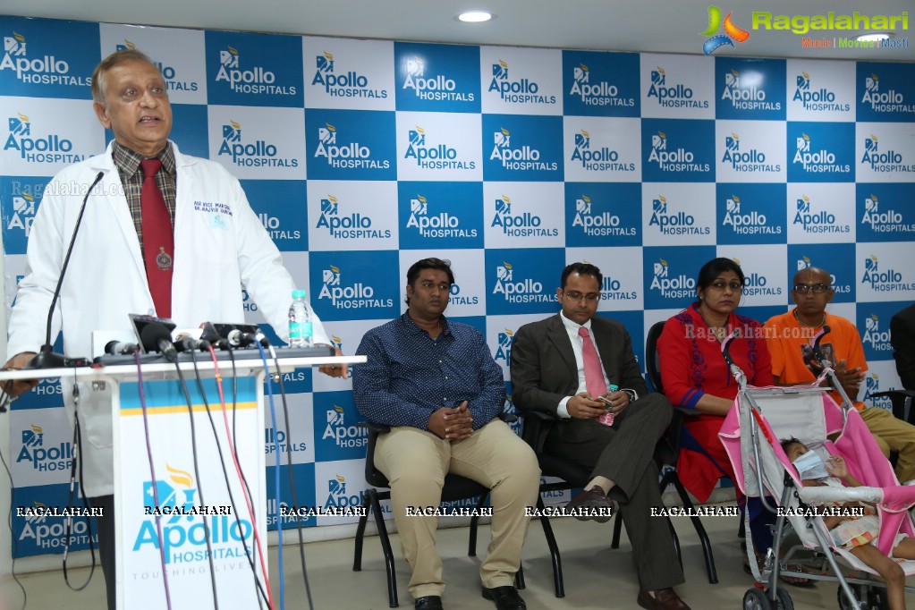 Apollo Hospitals Press Meet at Apollo Hospitals, Jubilee Hills, Hyderabad