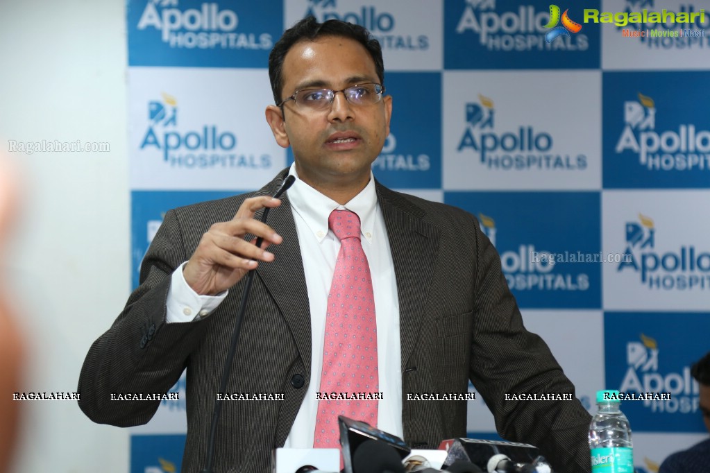 Apollo Hospitals Press Meet at Apollo Hospitals, Jubilee Hills, Hyderabad