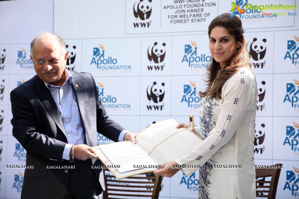 WWF-India and Apollo Hospitals Press Meet at Apollo Life Center, Jubilee Hills, Hyderabad