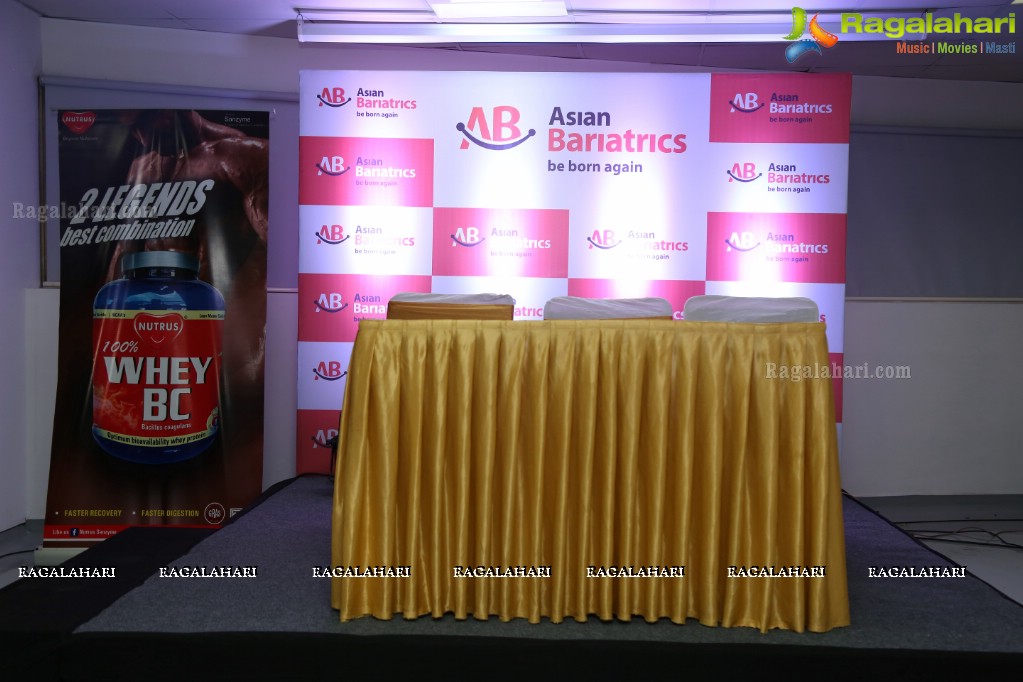 Asian Bariatrics Press Meet at Asian Bariatrics, Jubilee Hills, Hyderabad