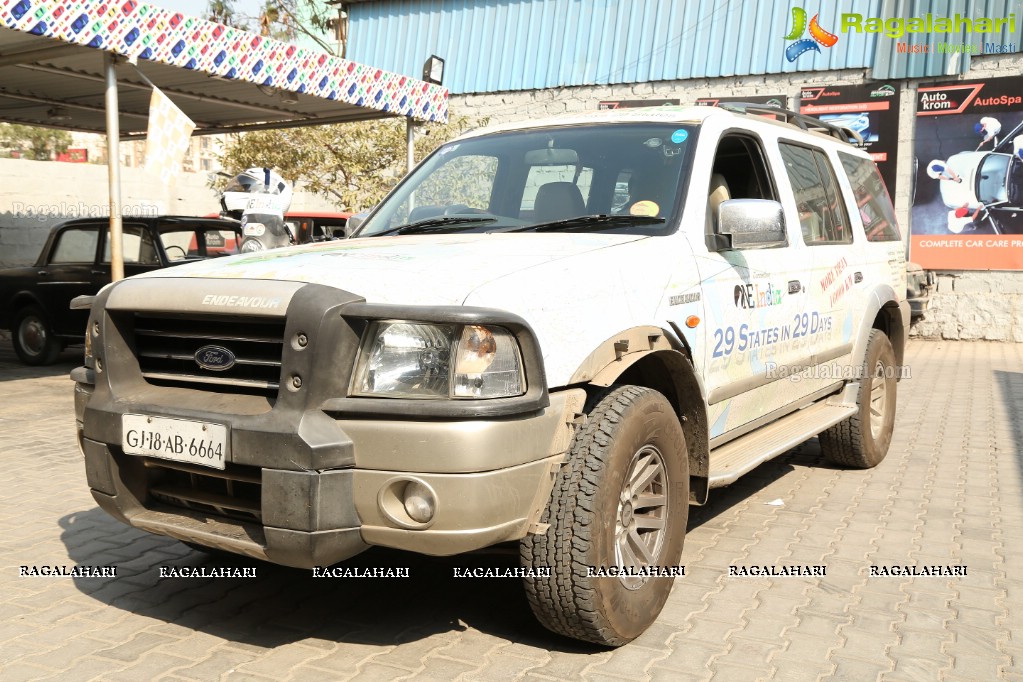 Felicitation of a Team of Five Men on a Pan India Tour by Auto Krom