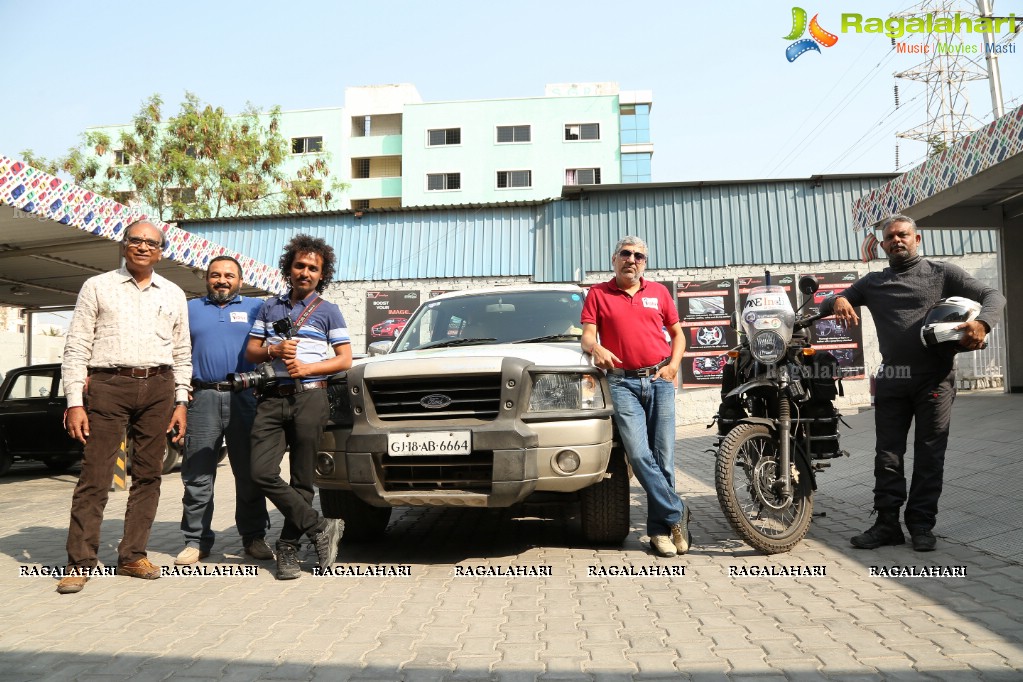 Felicitation of a Team of Five Men on a Pan India Tour by Auto Krom